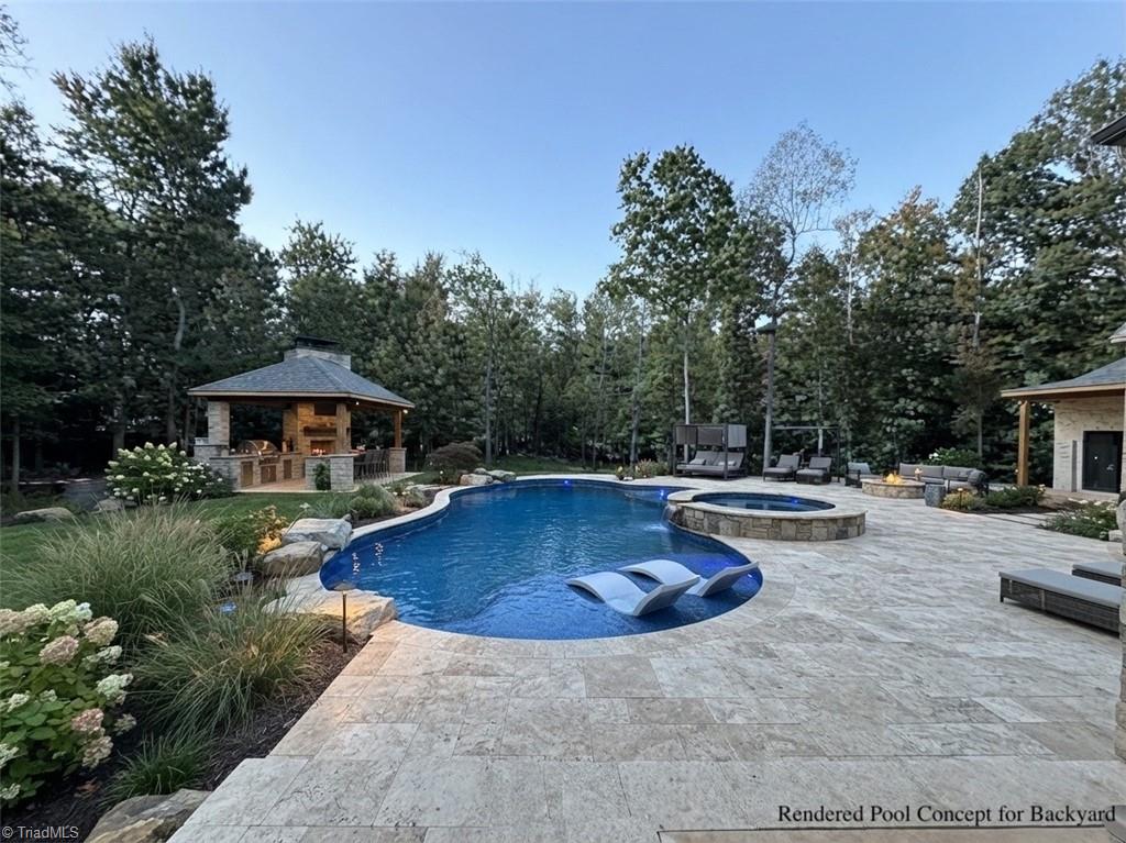 Photo of 1206 Barman Court, Summerfield, NC 27358 (MLS # 1237848)