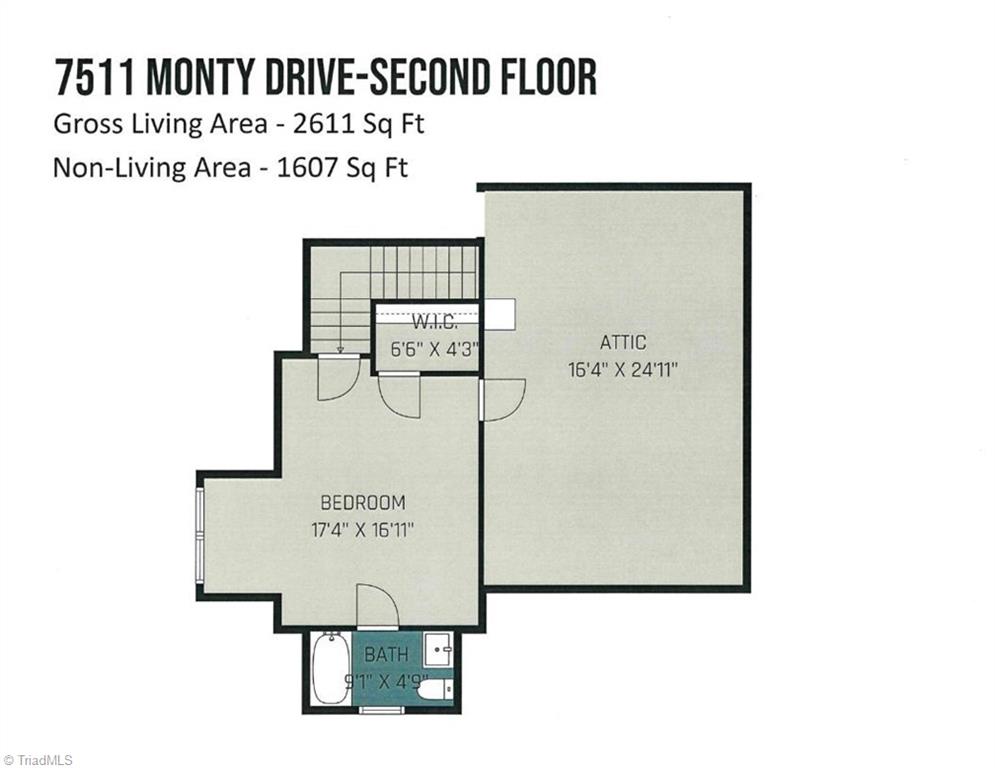 7511 Monty Drive, Kernersville, North Carolina image 46