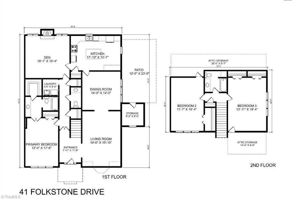 Greensboro, North Carolina 27403, United States, 3 Bedrooms Bedrooms, ,3 BathroomsBathrooms,Residential,Pending,82044