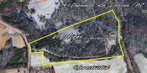 Vacant Land For Sale - 747 Chandler Road<br/> Dobson, NC 27017