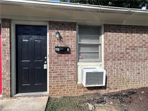 Homes For Rent - 115 Cox Avenue #D<br/> Davidson County, Thomasville, NC 27360