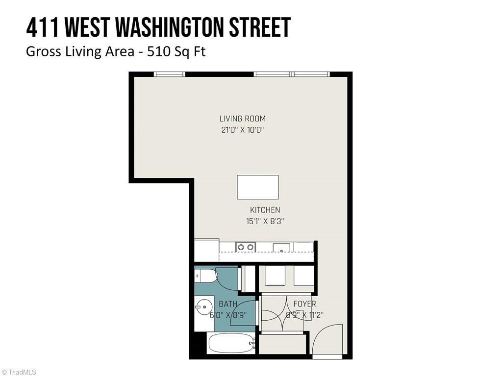 411 W Washington Street #105, Greensboro, North Carolina image 20