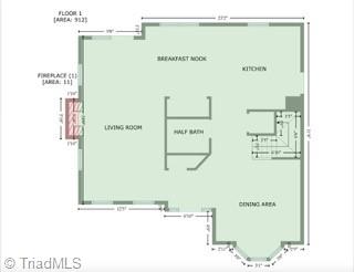1201 Deerfield Drive, Reidsville, North Carolina image 45