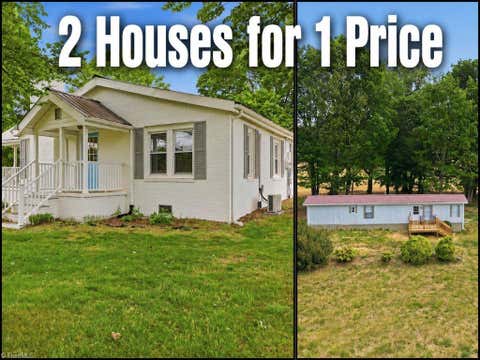 Homes For Sale - 391 & 395 Poplar Springs Road<br/> Surry County, Elkin, NC 28621