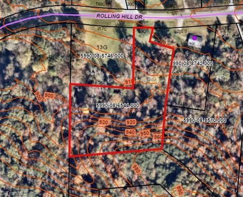 Vacant Land For Sale - Rolling Hill Drive<br/> Forsyth County, Tobaccoville, NC 27050