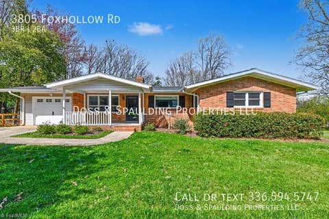 Homes For Rent - 3805 Fox Hollow Road<br/> Greensboro, NC 27410