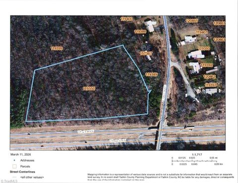 Vacant Land For Sale - Vanhoy Road<br/> Yadkin County, Yadkinville, NC 27055