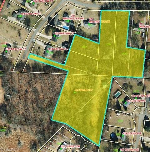 Homes For Sale - 320 W King Street<br/> King, NC 27021