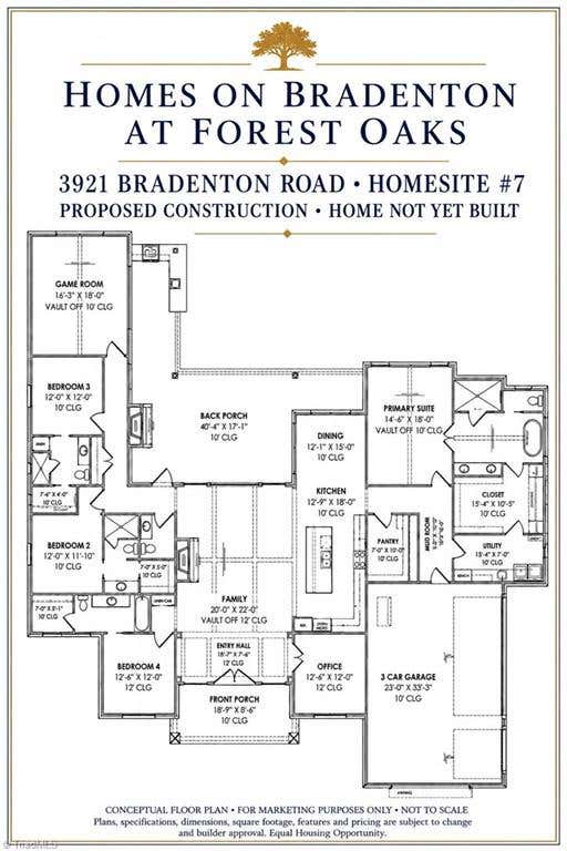 Photo of 3921 Bradenton Drive, Greensboro, NC 27406 (MLS # 1230890)