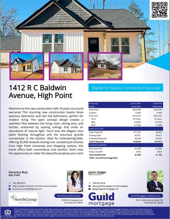 1412 R C Baldwin Avenue, High Point, North Carolina image 25