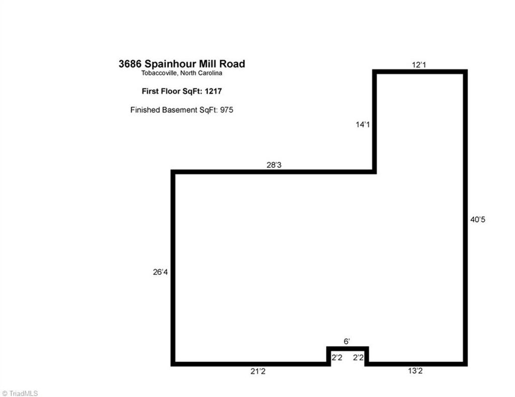 Photo of 3686 Spainhour Mill Road, Tobaccoville, NC 27050 (MLS # 1203327)