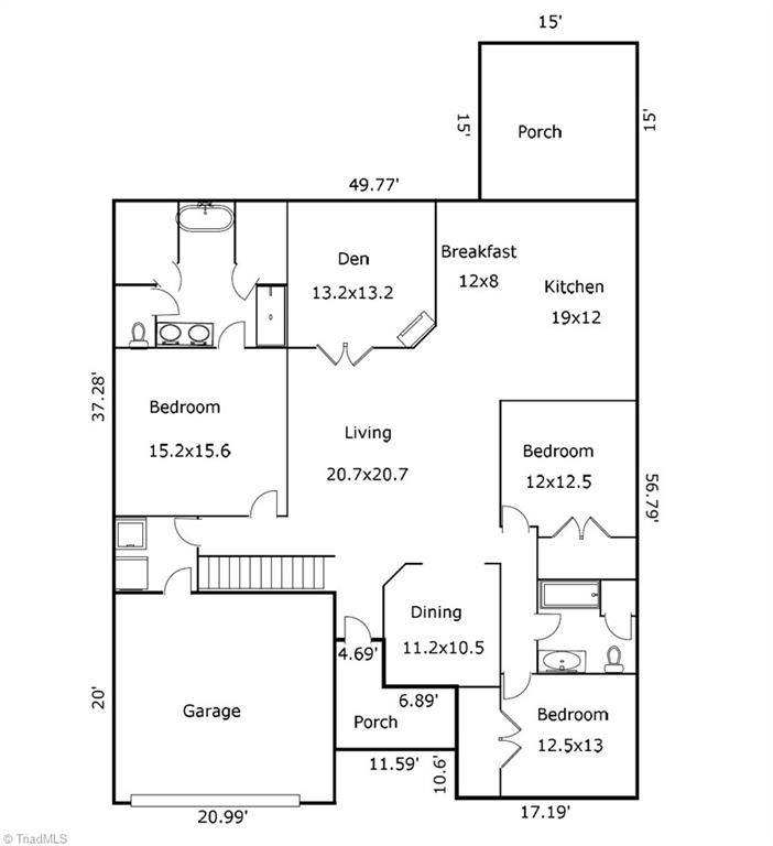 718 Beckwith Drive, Greensboro, North Carolina image 44