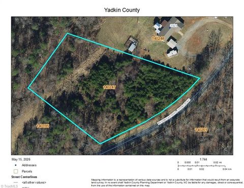 Vacant Land For Sale - Mount Bethel Church Road<br/> East Bend, NC 27018