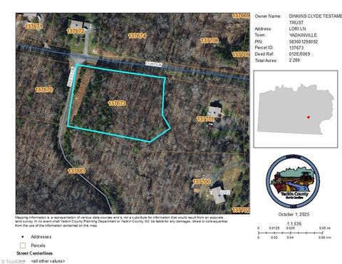 Vacant Land For Sale - Lori Lane<br/> Yadkin County, Yadkinville, NC 27055