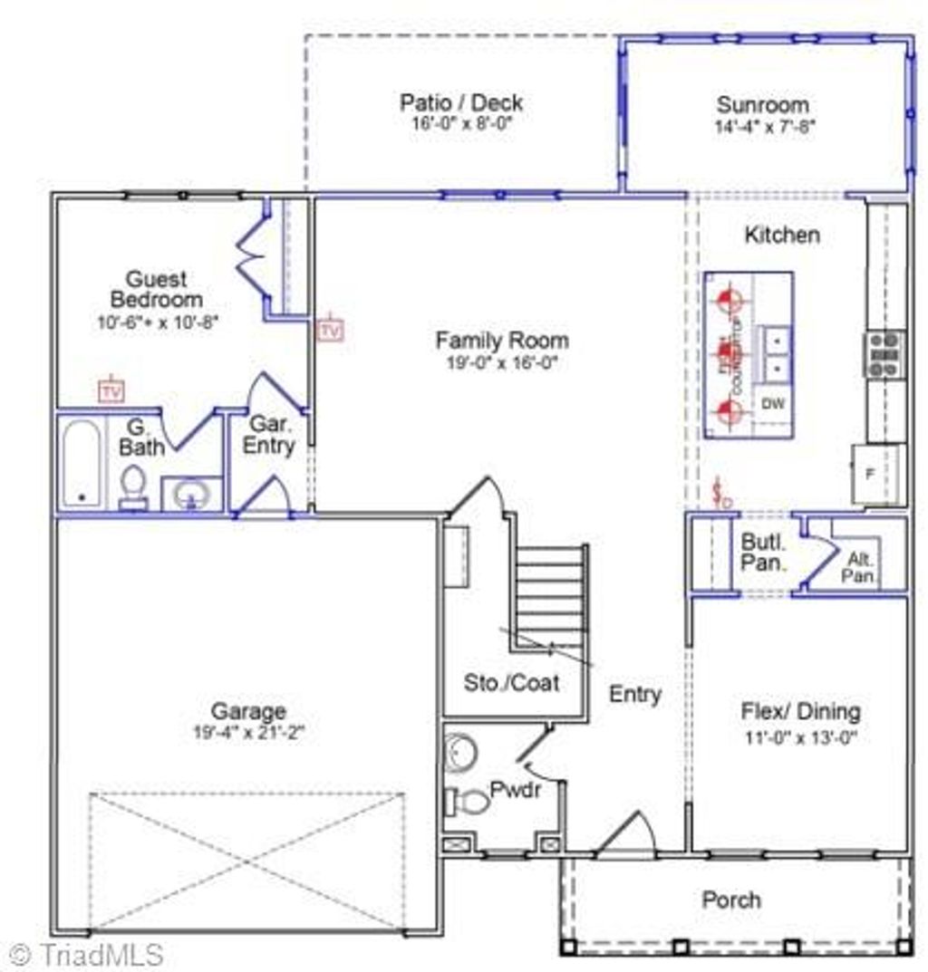 Photo of 3016 Bayou Street, Graham, NC 27253 (MLS # 1217362)