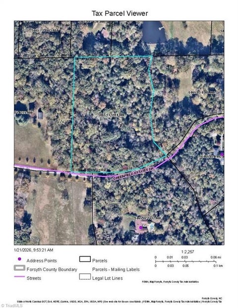 Vacant Land For Sale - Greenfield Estates Drive<br/> Lewisville, NC 27023
