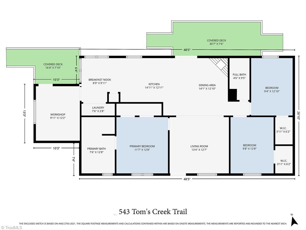 543 Toms Creek Trail, Yanceyville, North Carolina image 28