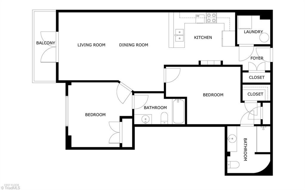 Photo of 605 Market Street, Greensboro, NC 27401 (MLS # 1206886)