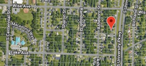 Vacant Land For Sale - 1010 Grace Street<br/> High Point, NC 27260