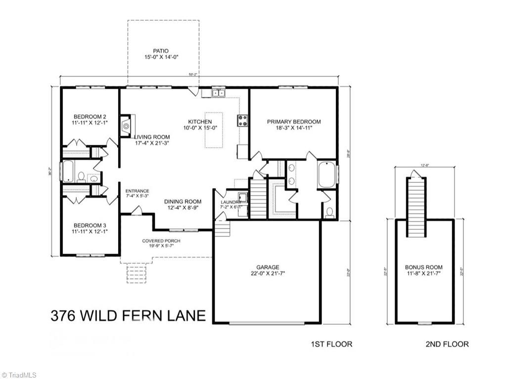 376 Wild Fern Lane, Reidsville, North Carolina image 2