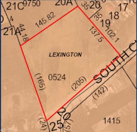 Vacant Land For Sale - 130 Church Street<br/> Lexington, NC 27292