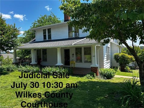 A home in North Wilkesboro