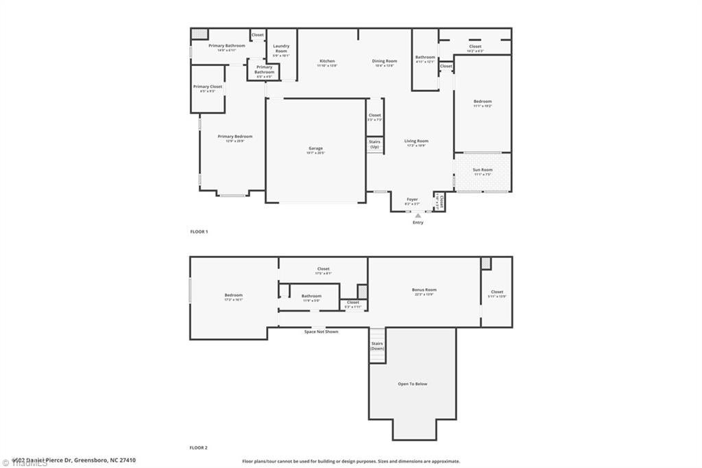 Photo of 6602 Daniel Pierce Drive, Greensboro, NC 27410 (MLS # 1234646)
