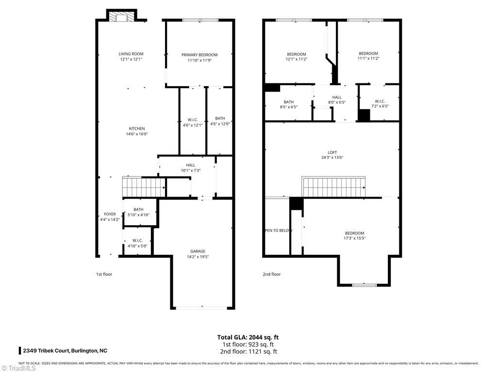 Photo of 2349 Tribek Court, Burlington, NC 27215 (MLS # 1206214)