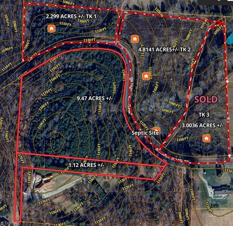 Vacant Land For Sale - 00 Whitaker Chapel Road #10<br/> Pilot Mountain, NC 27041