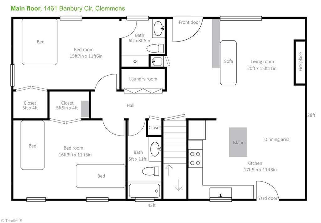 1461 Banbury Circle, Clemmons, North Carolina image 29