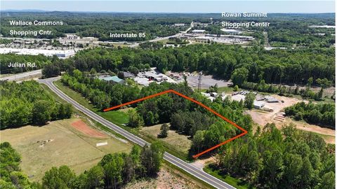 Vacant Land For Sale - Henderson Grove Church Road<br/> Salisbury, NC 28147
