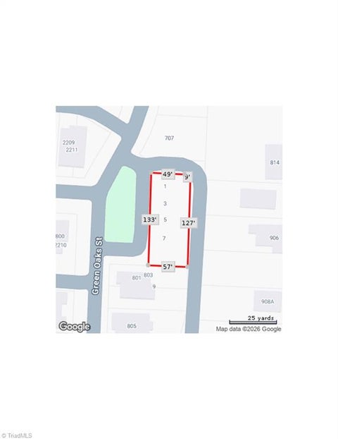 Vacant Land For Sale - 1-9 Green Oaks Street<br/> Greensboro, NC 27401