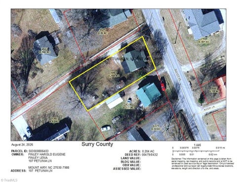 Homes For Sale - 107 Petunia Lane<br/> Mount Airy, NC 27030