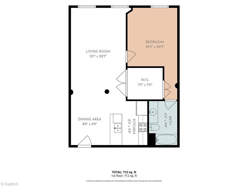 Photo of 836 Oak Street #306, Winston-Salem, NC 27101 (MLS # 1228911)