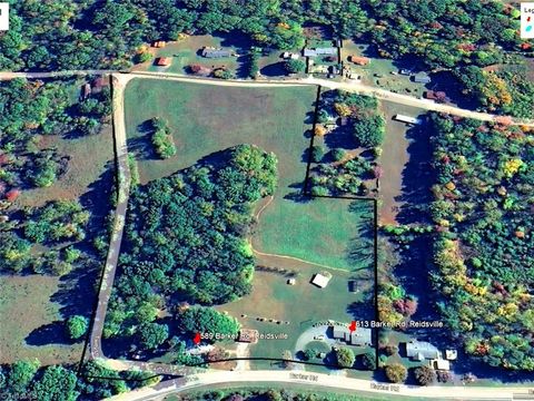 Vacant Land For Sale - 613 Barker Road<br/> Rockingham County, Reidsville, NC 27320