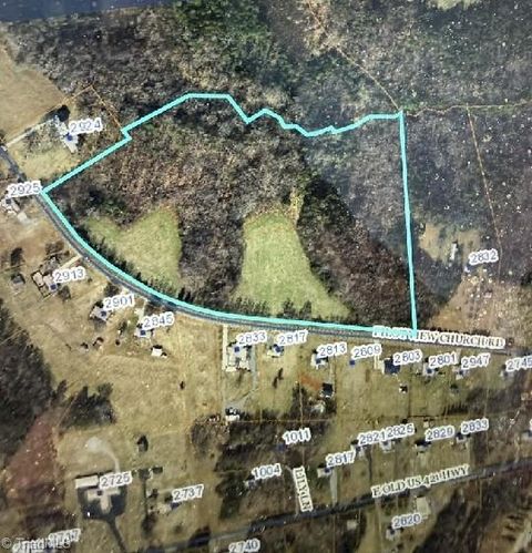 Vacant Land For Sale - 2878 Pilot View Church Road<br/> Yadkin County, Yadkinville, NC 27055