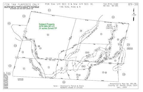Tiny photo for 0 Deer Creek (Lot 21), BOULDER CREEK, CA 95006 (MLS # ML82035043)