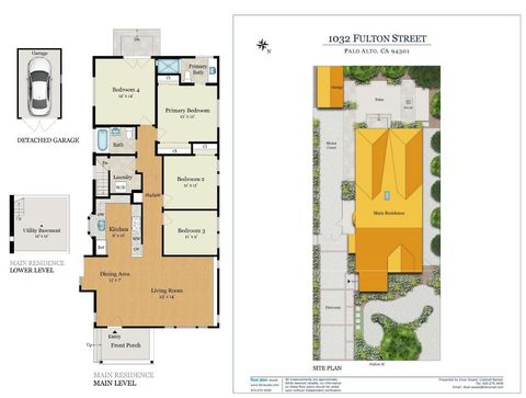 Tiny photo for 1032 Fulton Street, PALO ALTO, CA 94301 (MLS # ML82032051)