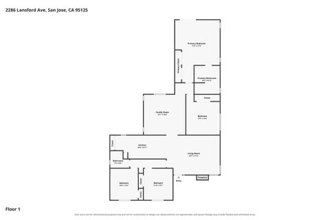 Tiny photo for 2286 Lansford Avenue, SAN JOSE, CA 95125 (MLS # ML82060103)