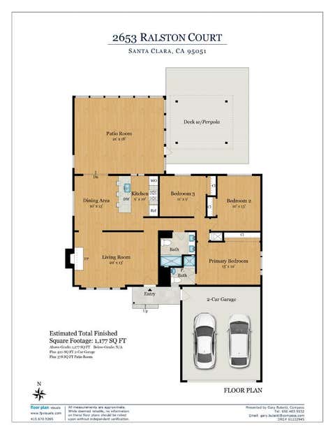 Tiny photo for 2653 Ralston Court, SANTA CLARA, CA 95051 (MLS # ML82049623)