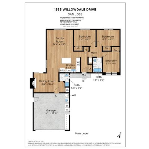 Tiny photo for 1565 Willowdale Drive, SAN JOSE, CA 95118 (MLS # ML82046093)