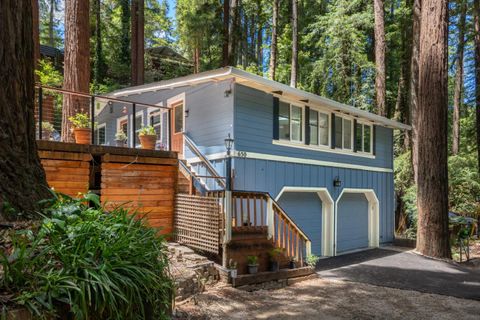 Photo of 650 Lakeview Drive, Felton, CA 95018 (MLS # ML82048772)