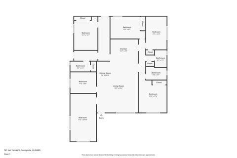 Tiny photo for 741 San Tomas Street, SUNNYVALE, CA 94085 (MLS # ML82053768)