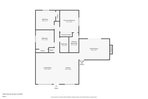 Tiny photo for 1230 Fritzen Street, San Jose, CA 95122 (MLS # ML82034444)