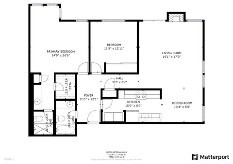 Tiny photo for 1171 Compass Lane #305, Foster City, CA 94404 (MLS # ML82027778)