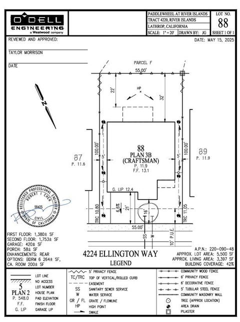 Tiny photo for 4224 Ellington Way, LATHROP, CA 95330 (MLS # ML82056021)