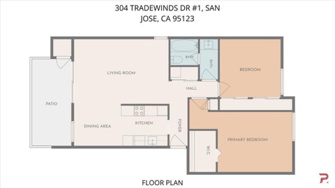 Tiny photo for 304 Tradewinds Drive #1, SAN JOSE, CA 95123 (MLS # ML82057525)