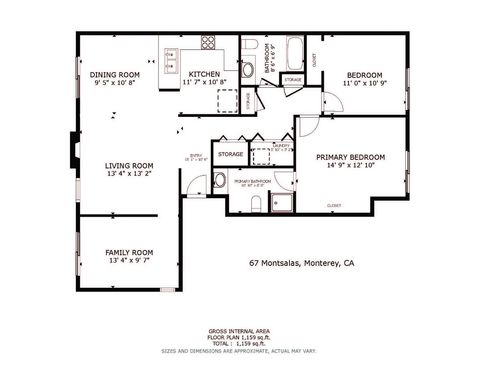Tiny photo for 67 Montsalas Drive, MONTEREY, CA 93940 (MLS # ML82036856)
