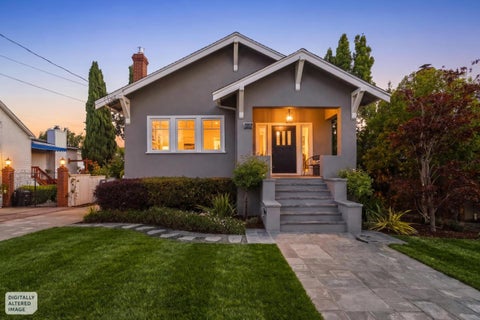 Tiny photo for 818 Crossway Road, Burlingame, CA 94010 (MLS # ML82058601)