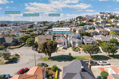Tiny photo for 611 Miramar Avenue, SAN FRANCISCO, CA 94112 (MLS # ML82025600)